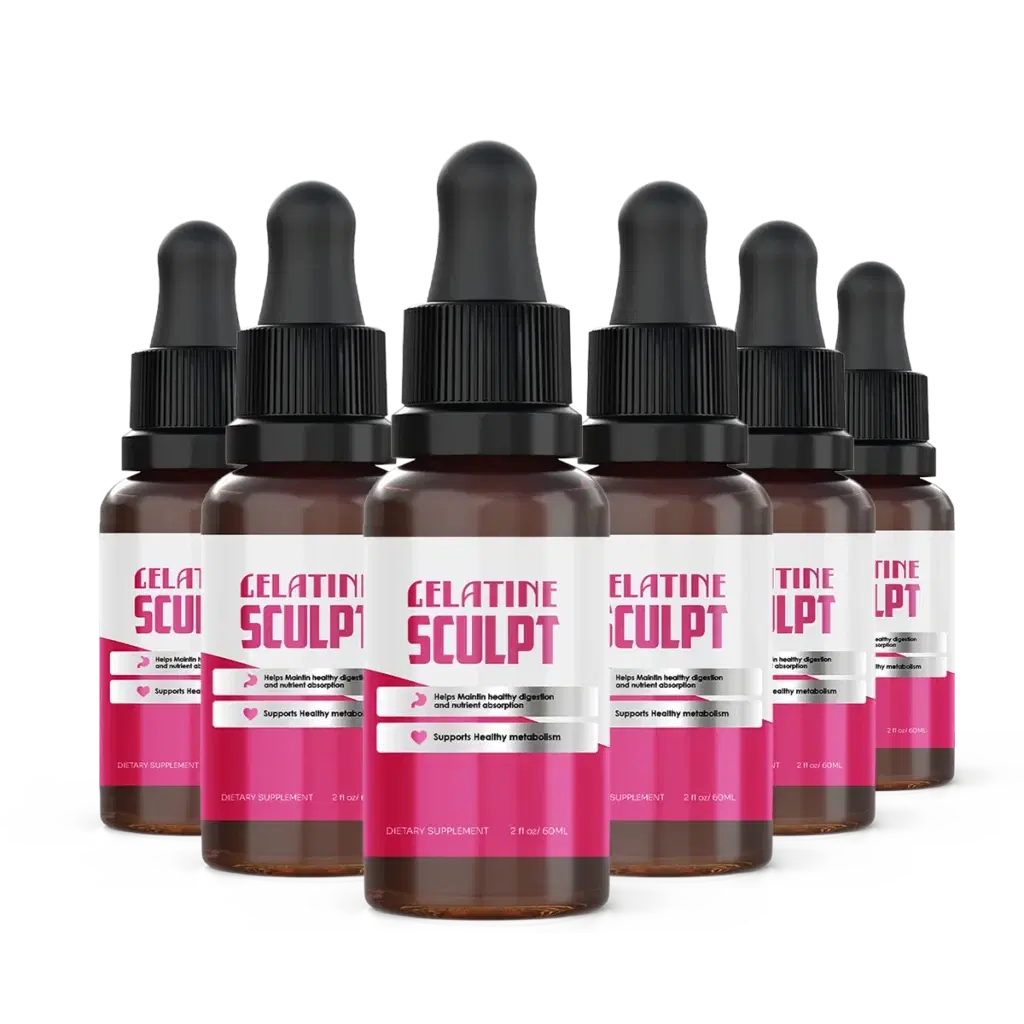 Gelatine Sculpt 6 bottle best value package